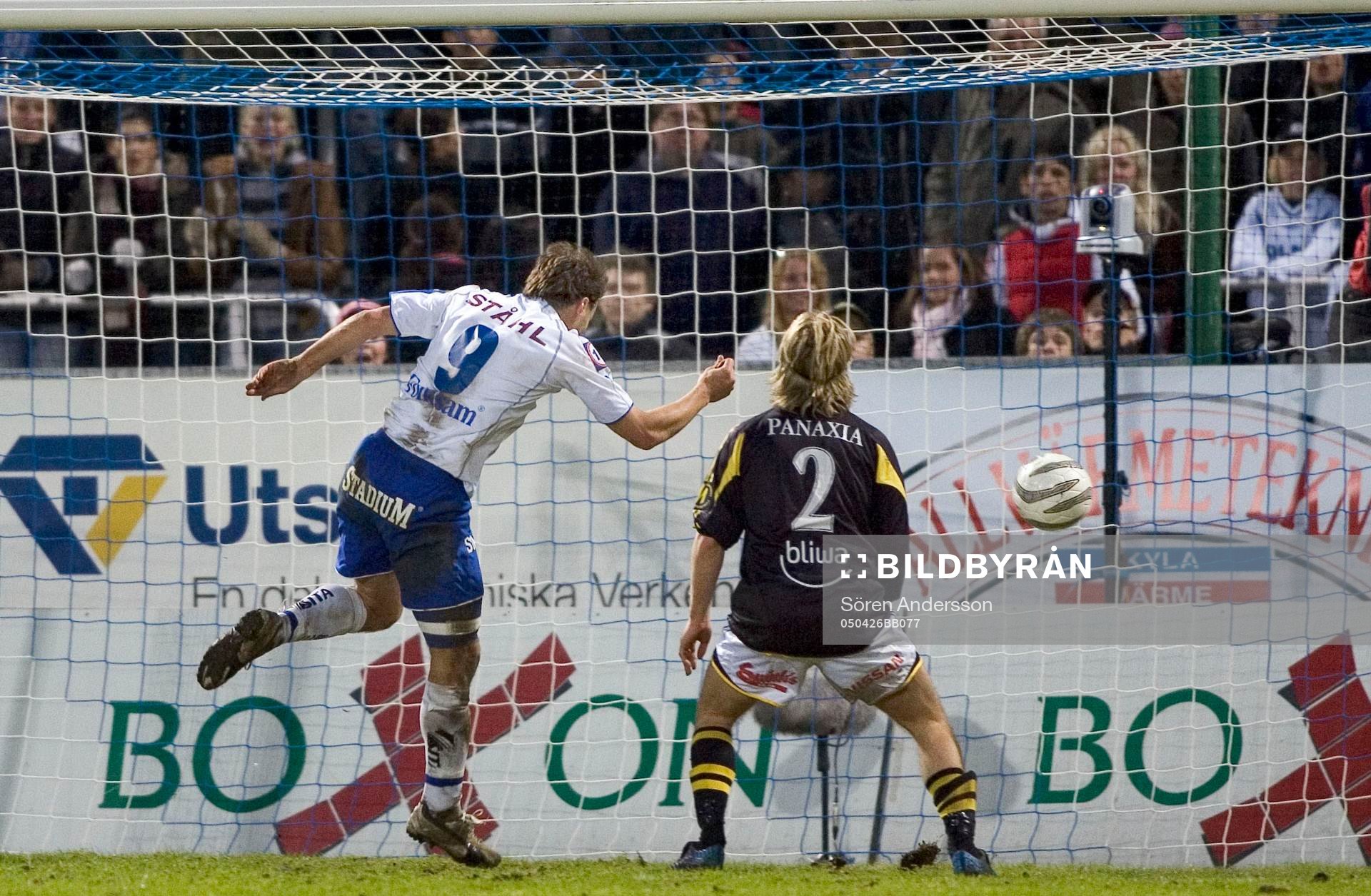 Andreas Alm, Norrköping, gör 2-0