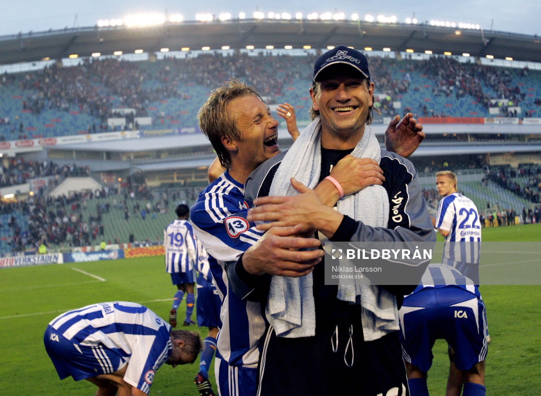 Bengt Andersson, Göteborg grattas av Magnus Johansson