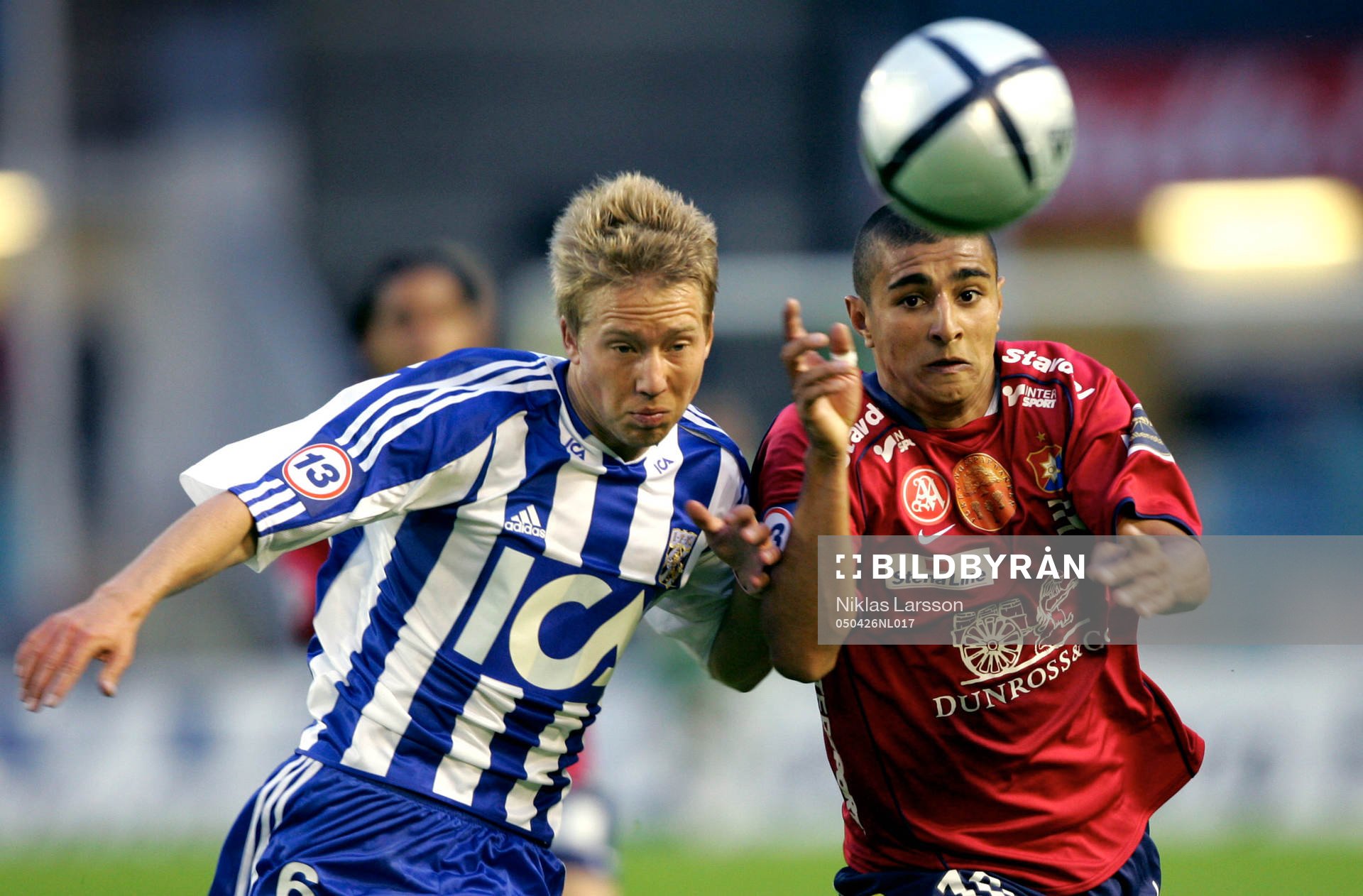 Adam Johansson, Göteborg och Ailton Almeida, Örgryte