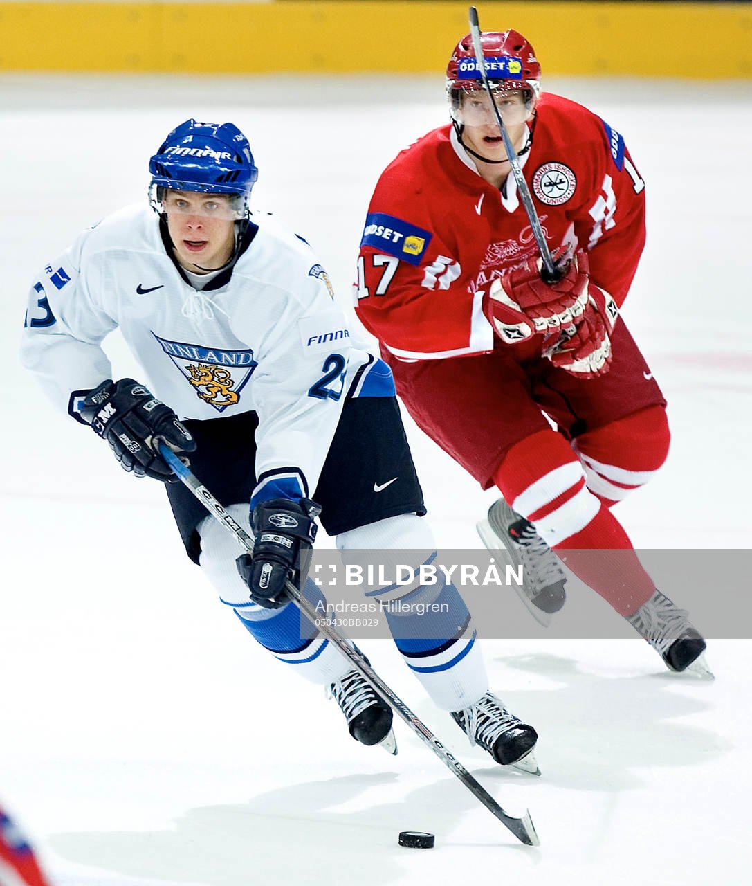 Riku Hahl och Jannik Hansen