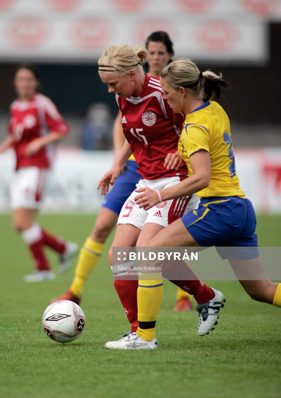  Tanja Mejer Christensen, Danmark och Malin Nykvist, Sverige.