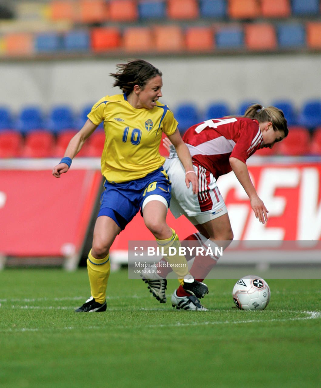 Hanna Ljungberg, Sverige och Cecilie V. Pedersen, Danmark