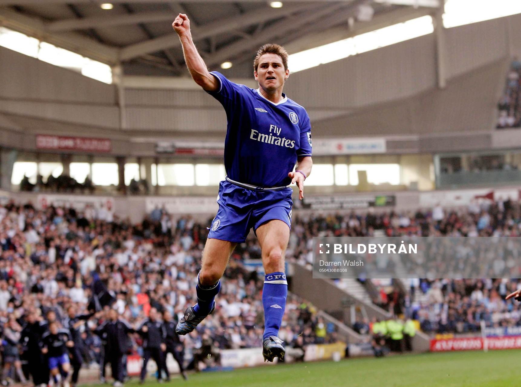  Frank Lampard, Chelsea jublar (Jubel)