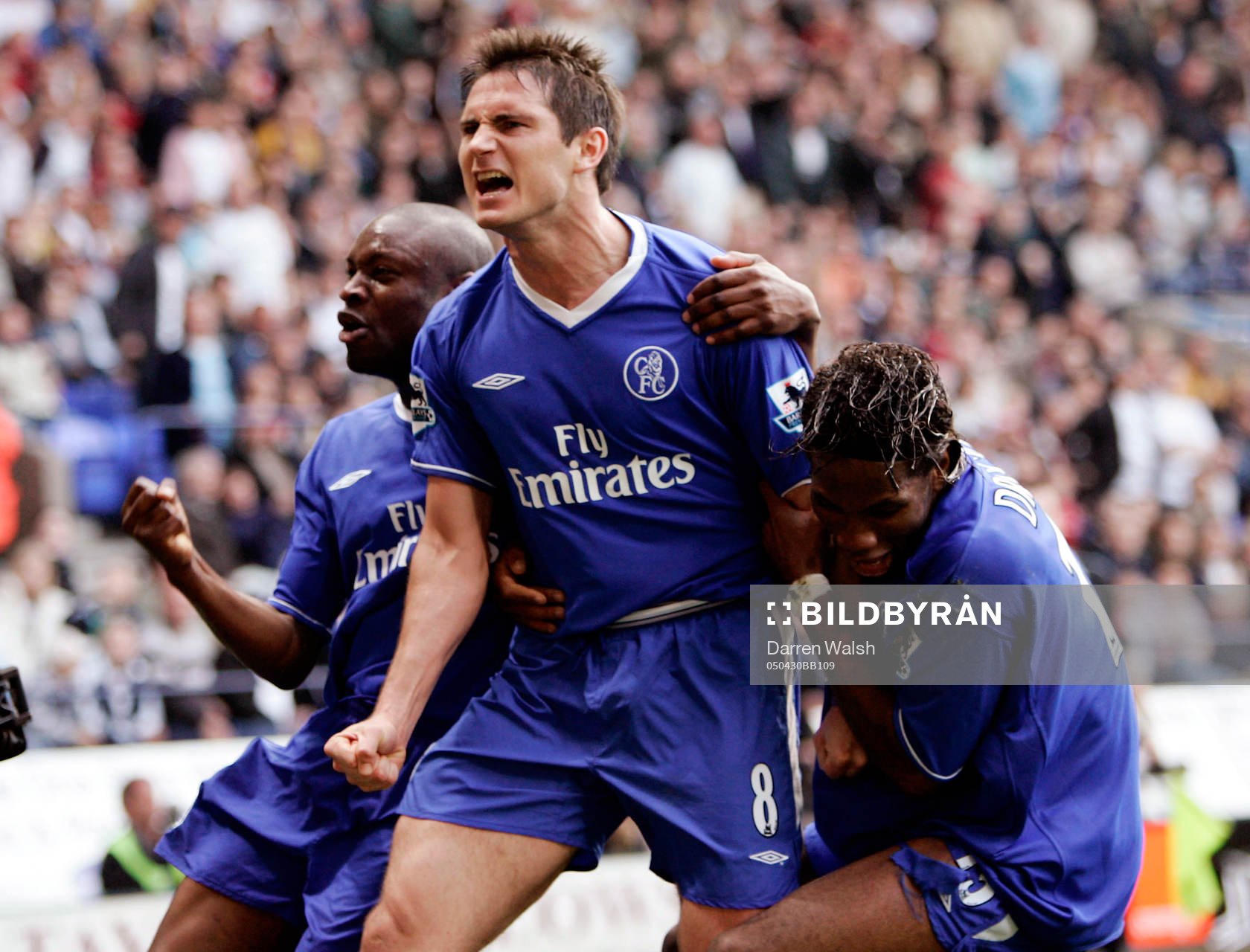  Frank Lampard, Chelsea jublar (Jubel)