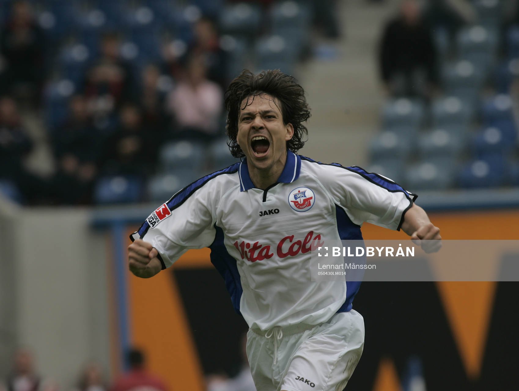 2-0, Jari Litmanen, som blir så här glad