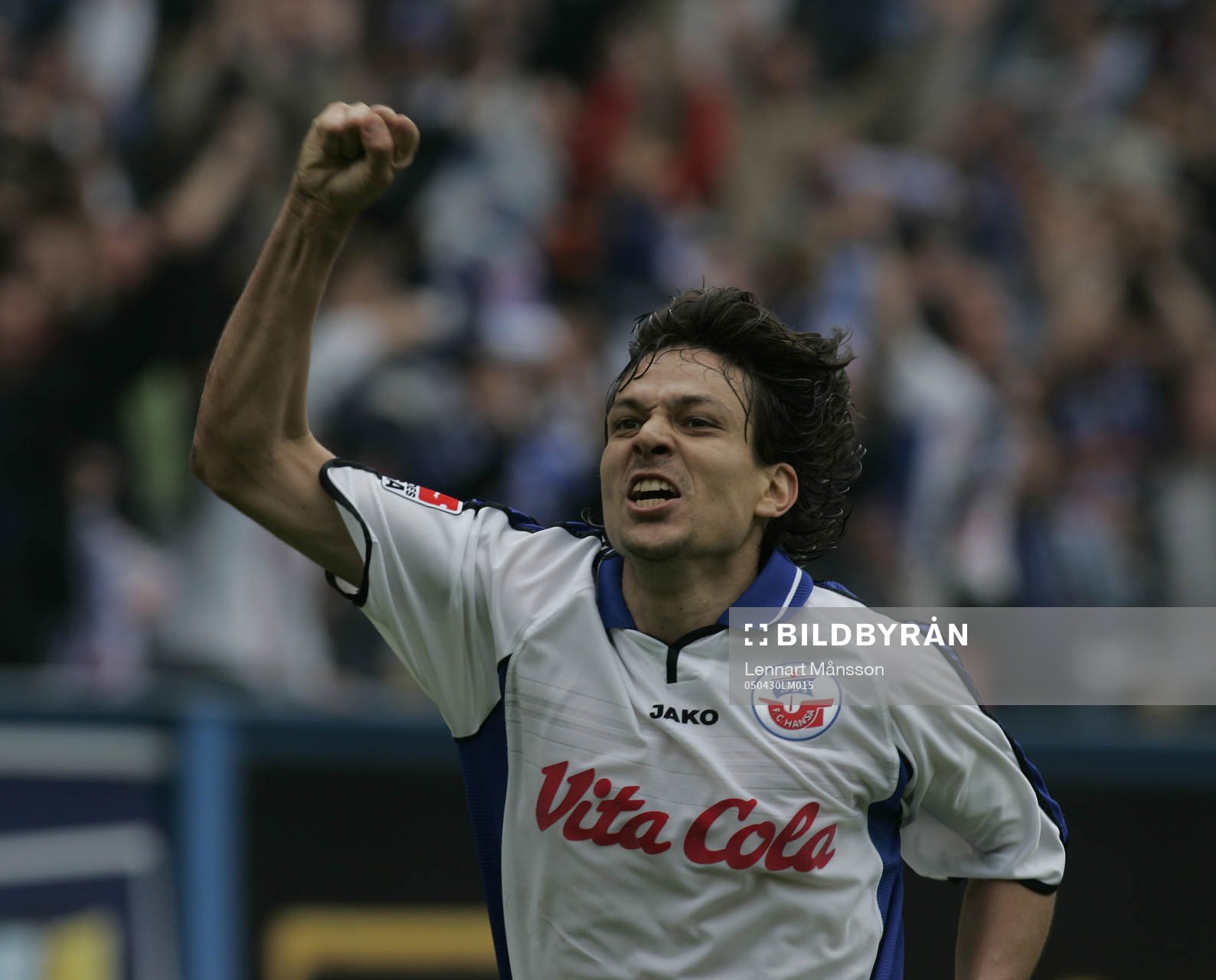 2-0, Jari Litmanen, som blir så här glad