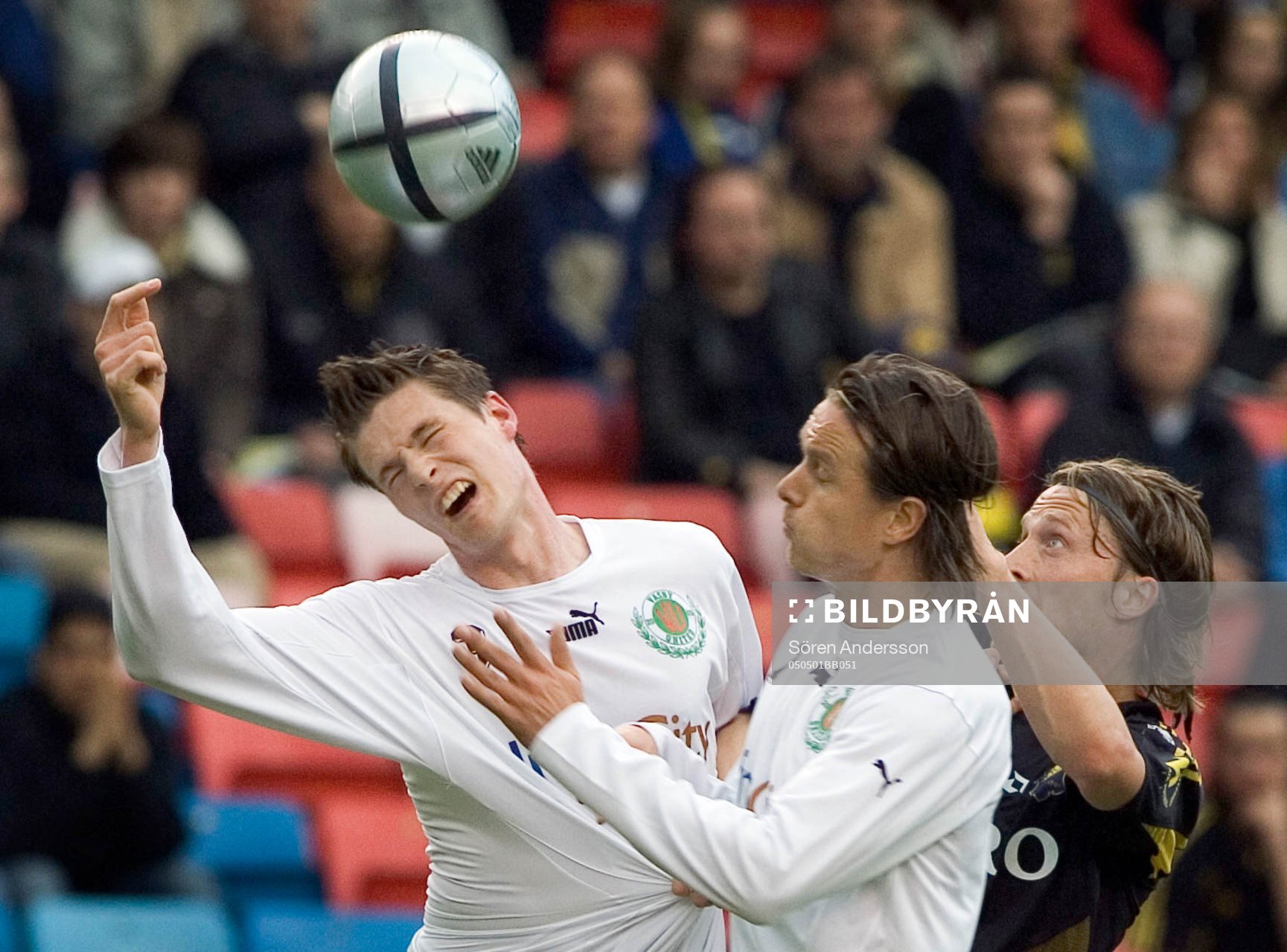 Göran Marklund, AIK och Daniel Olsson och Filip Bergman,