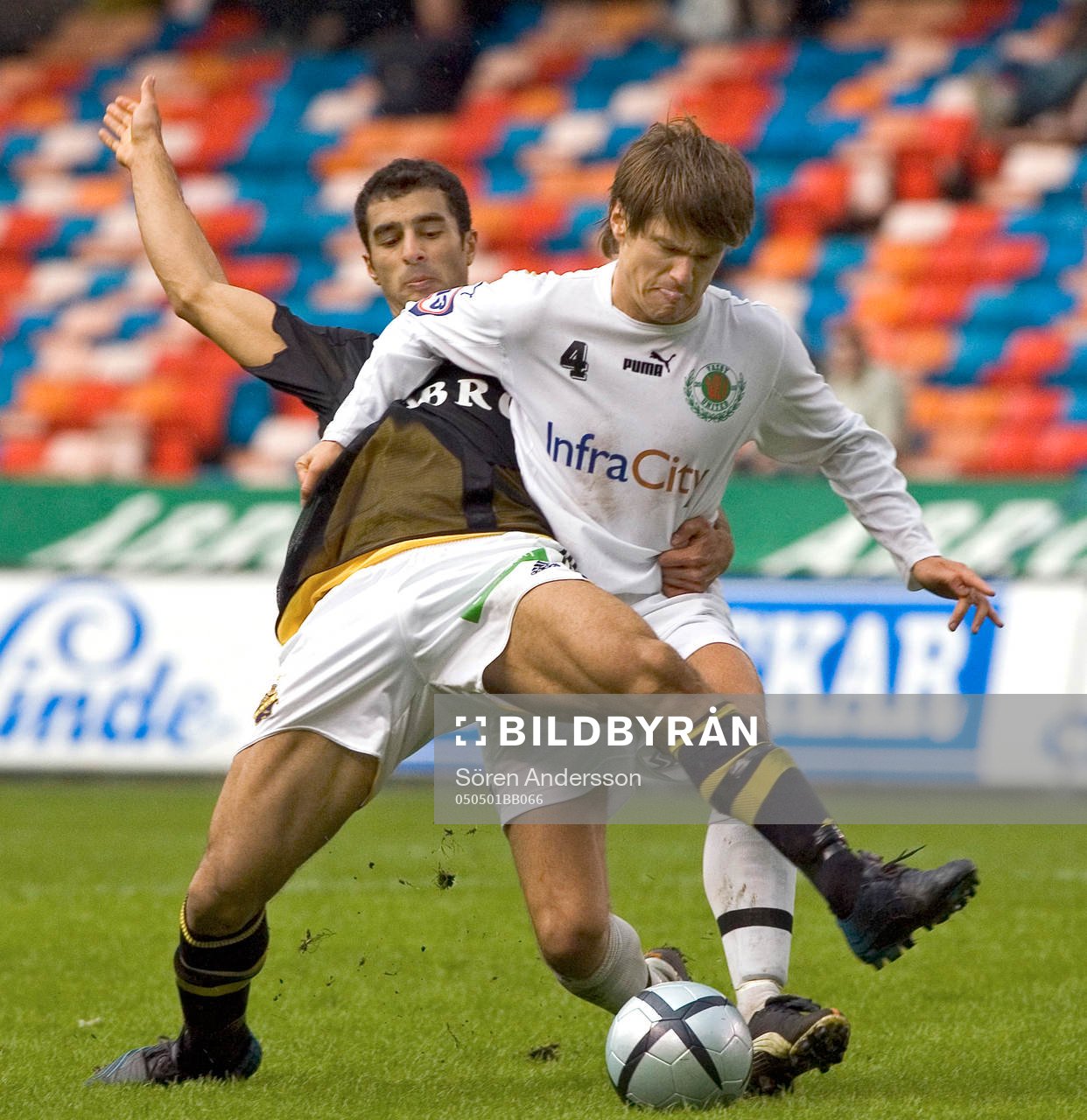 Arash Talebinejad, AIK och Daniel Johansson, Väsby