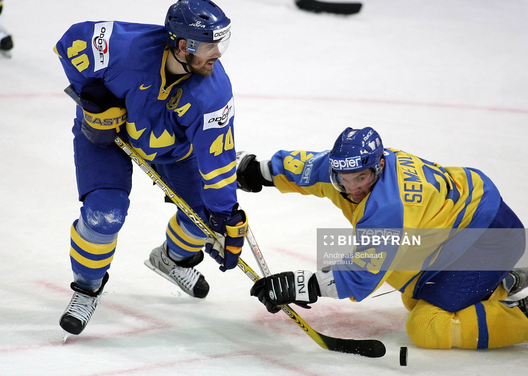Henrik Zetterberg mot Vitali Semenchenko