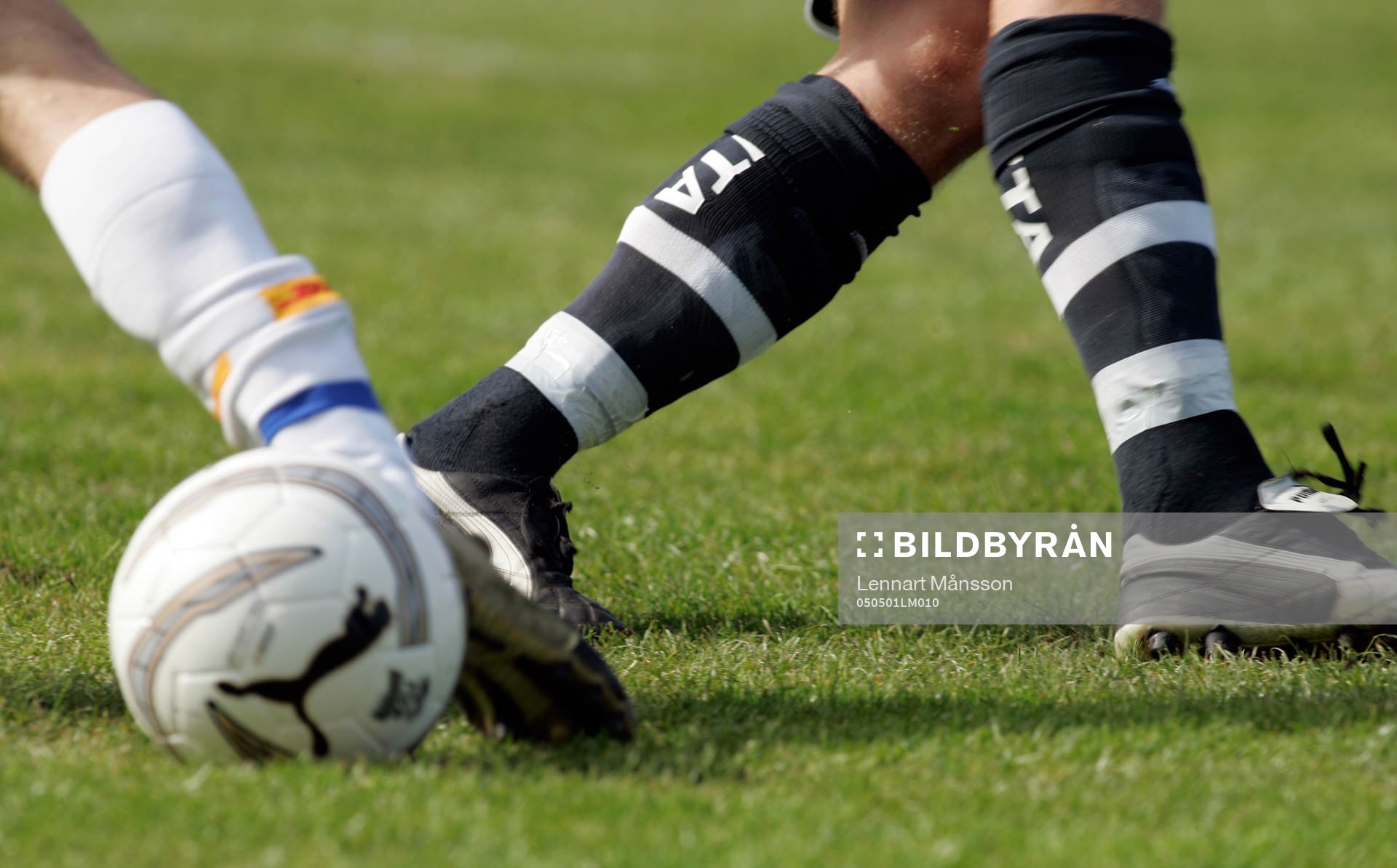 Ben, fötter, boll, genre, Puma