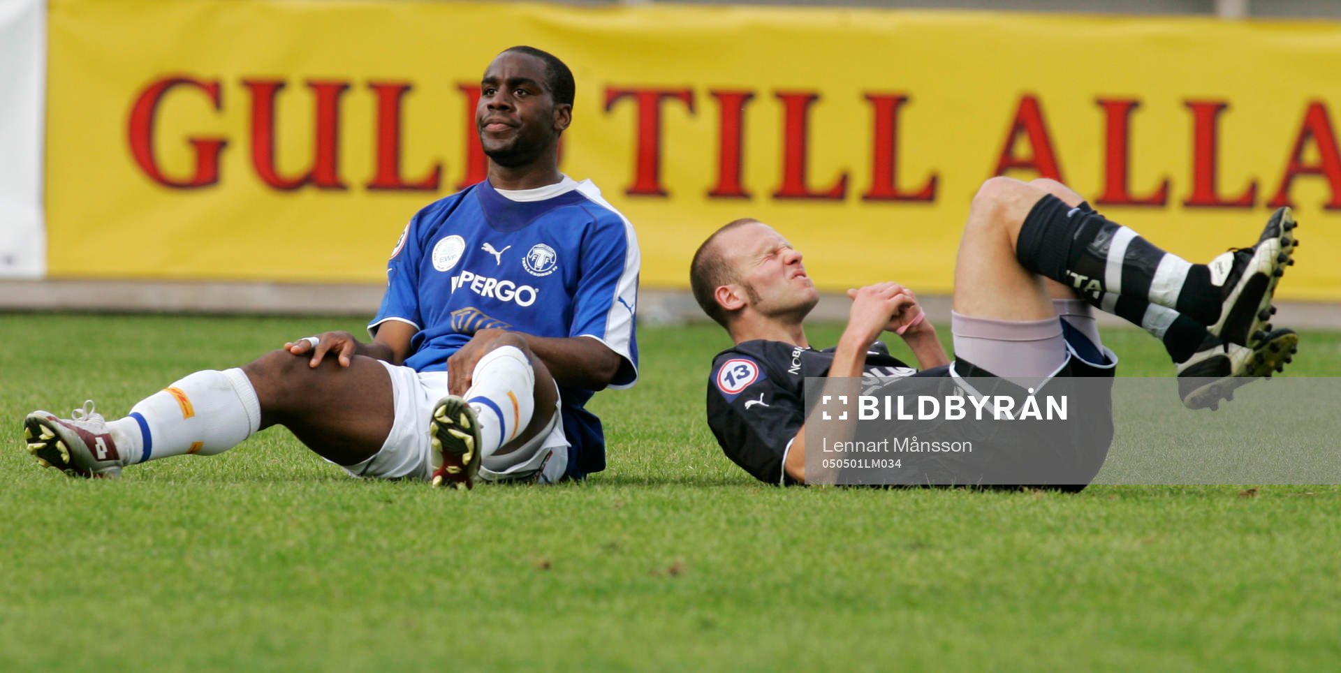 Stephen Ademolu och Patrik Svensson