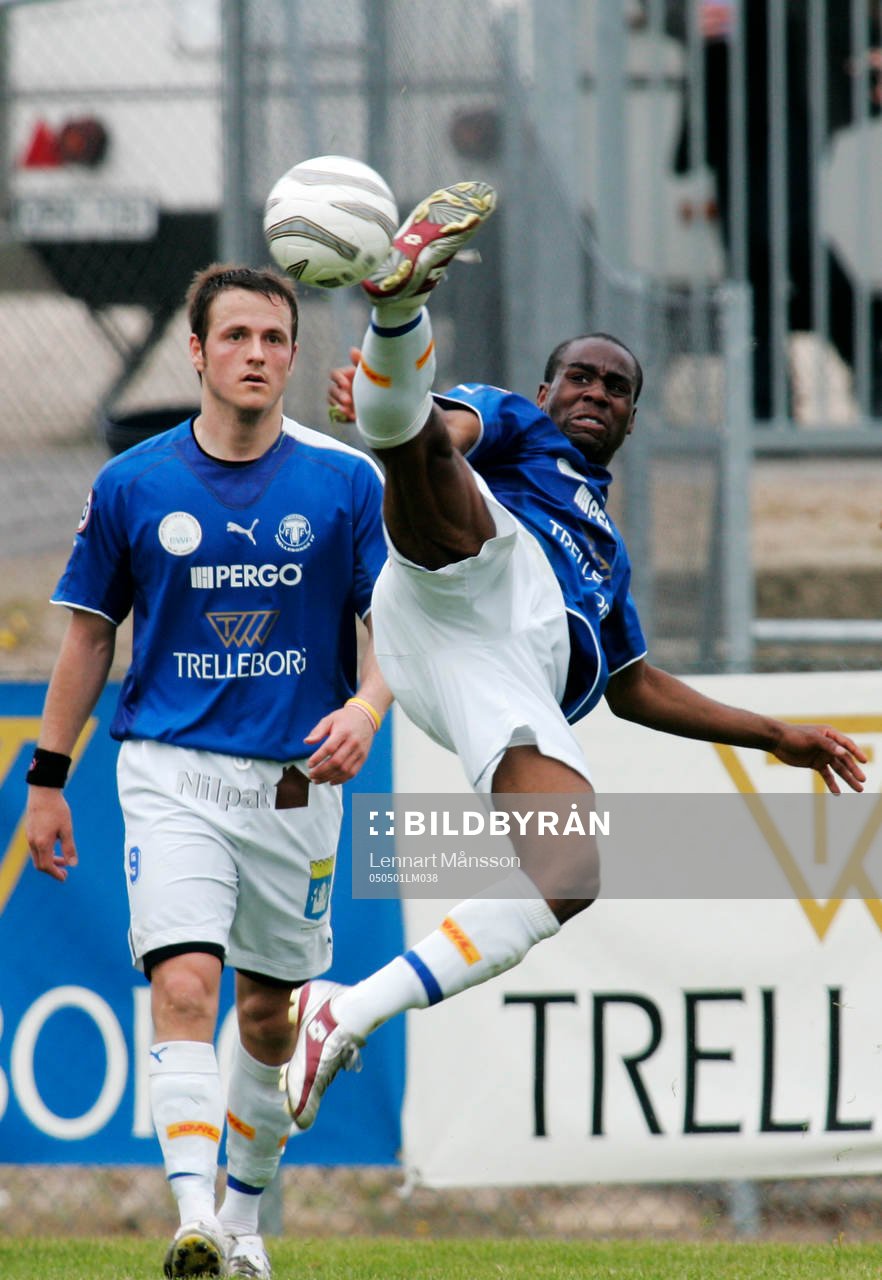 Alban Jusufi och Stephen Ademolu