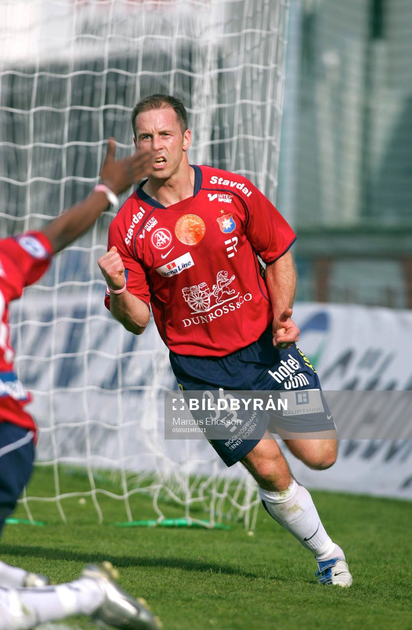 Magnus Källander, jubel