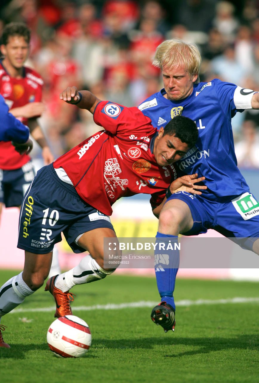 Ailton Almeida, Örgryte och Patric Eriksson Phlsson,