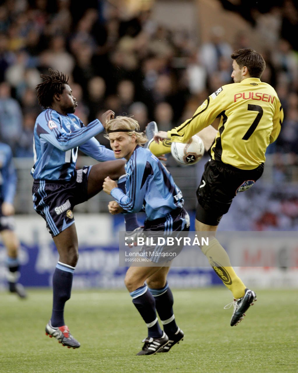 Jari Ilola och Ibrahim Ba, Johan Arneng