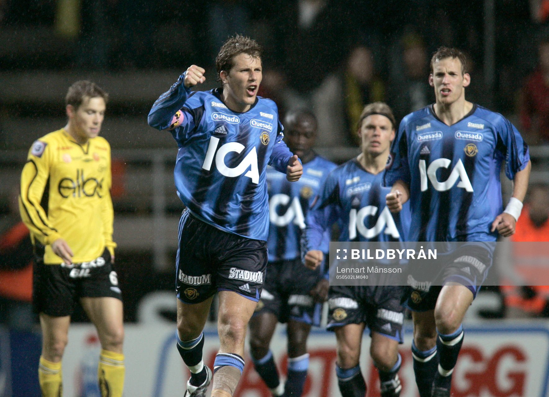 Tobias Hysén, jubel