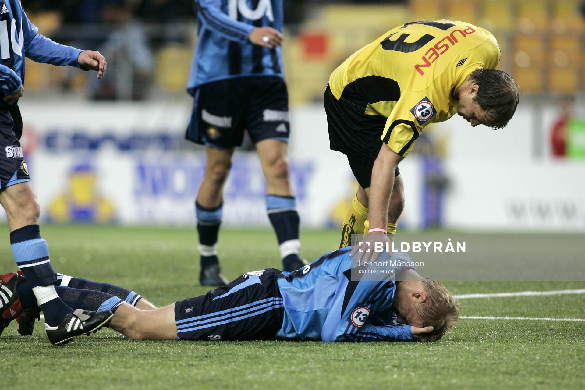 Hasse Berggren, Elfsborg, tröstar