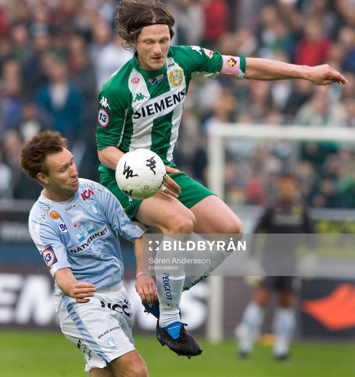 Pétur Marteinsson, Hammarby knuffar Niklas Skoog, Malmö
