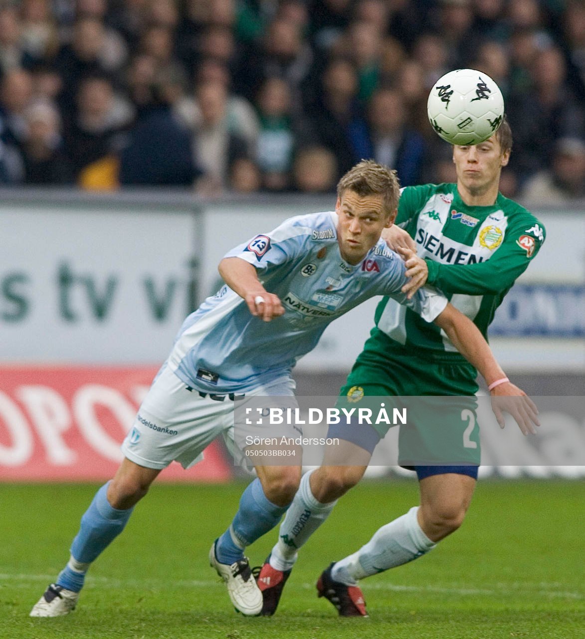 Markus Rosenberg, Malmö och David Johansson, Hammarby