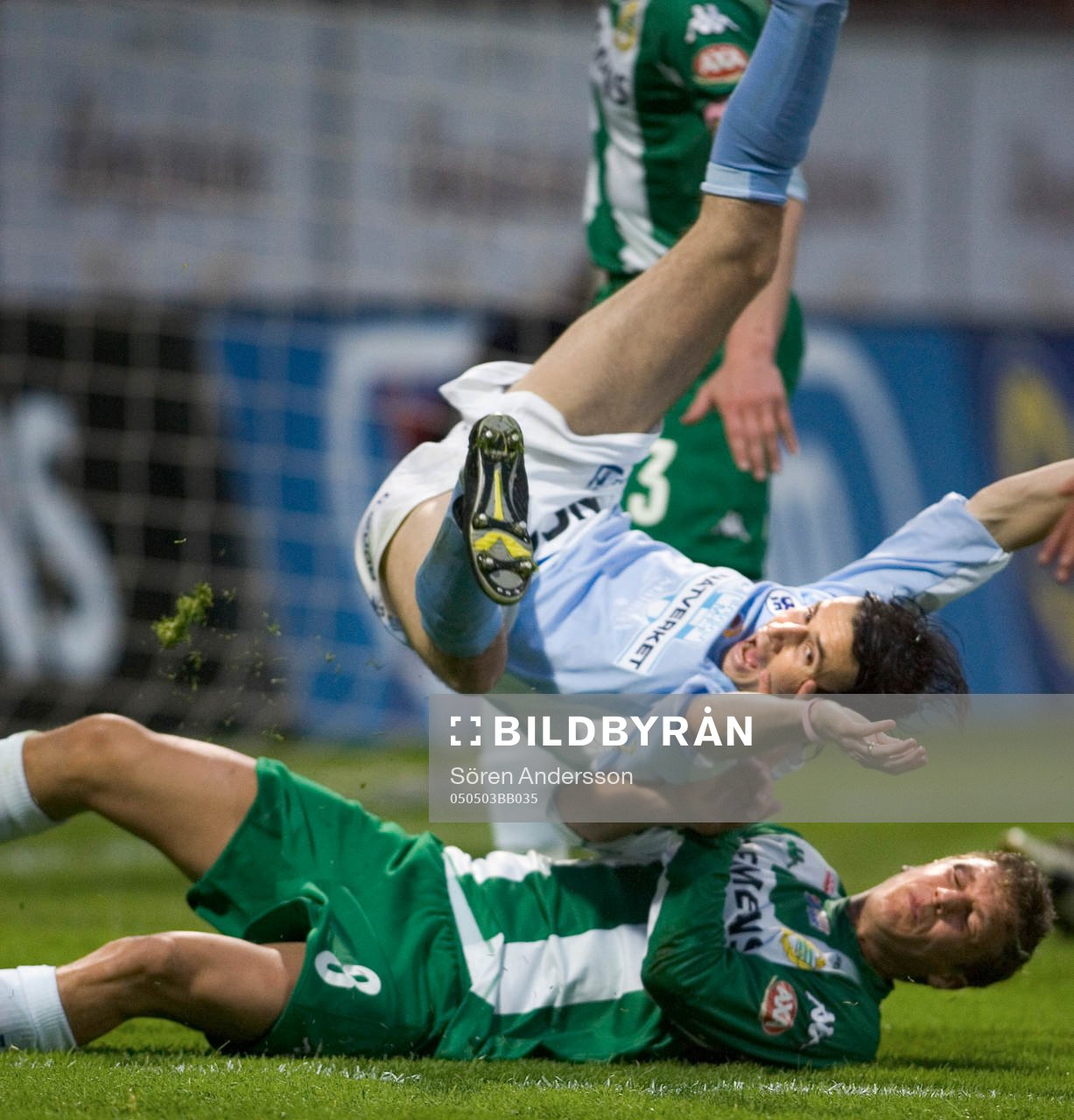 Yksel Osmanovski, Malmö och Patrik Gerrbrand, Hammarby