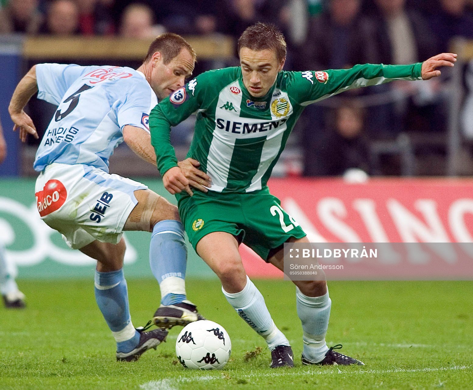 Petter Andersson, Hammarby och Thomas Olsson, Malmö