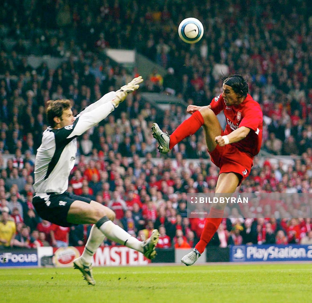 Fotboll, UEFA Champions League, Semifinal, Liverpool v