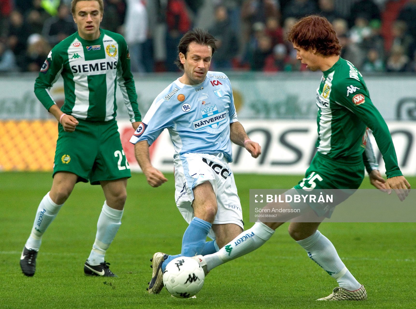 Petter Andersson och Petter Furuseth Olsen Hammarby och