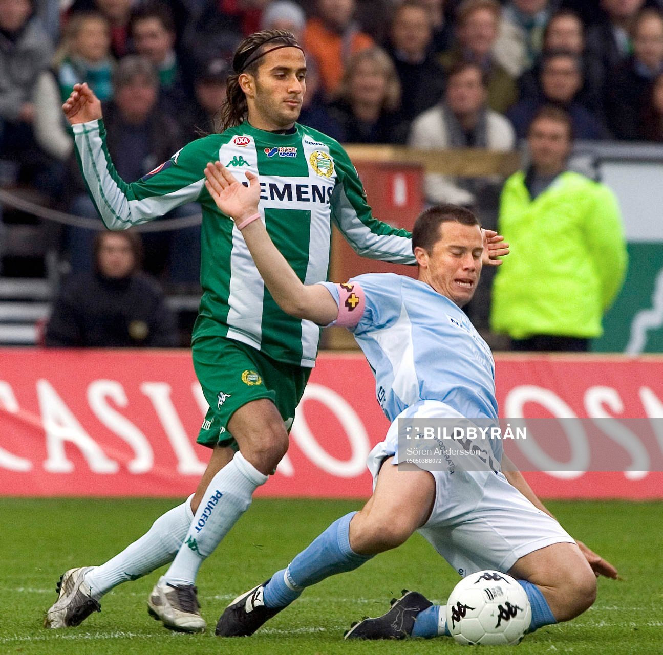 Erkan Zengin, Hammarby och Daniel Andersson, Malmö FF