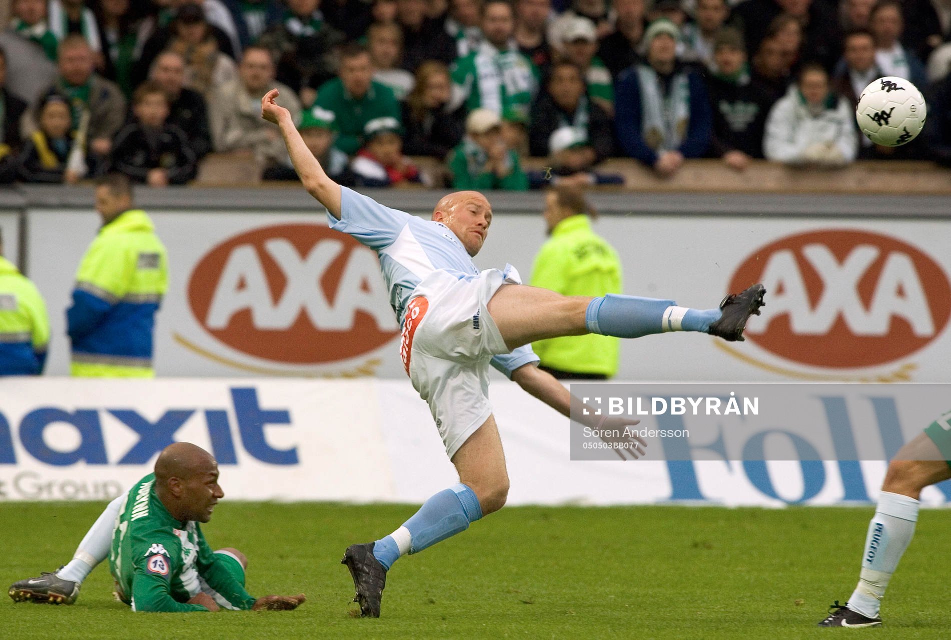 Olof Persson, Malmö FF och Jeffrey Aubynn, Hammarby