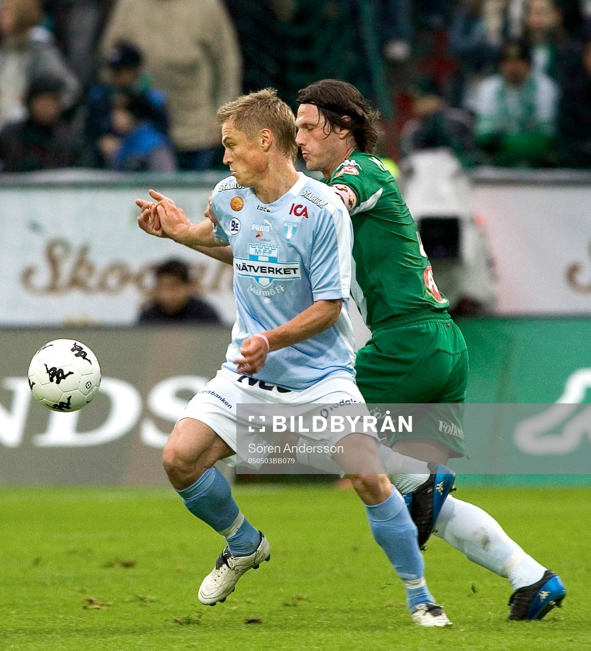 Pétur Marteinsson, Hammarby och Markus Rosenberg, Malmö FF