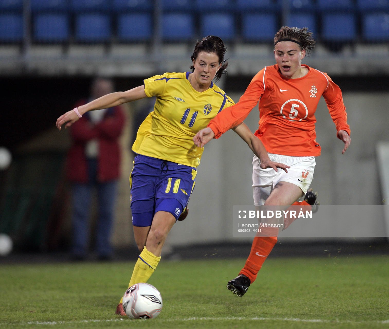 Lotta Schelin mot Petra Hogewoning