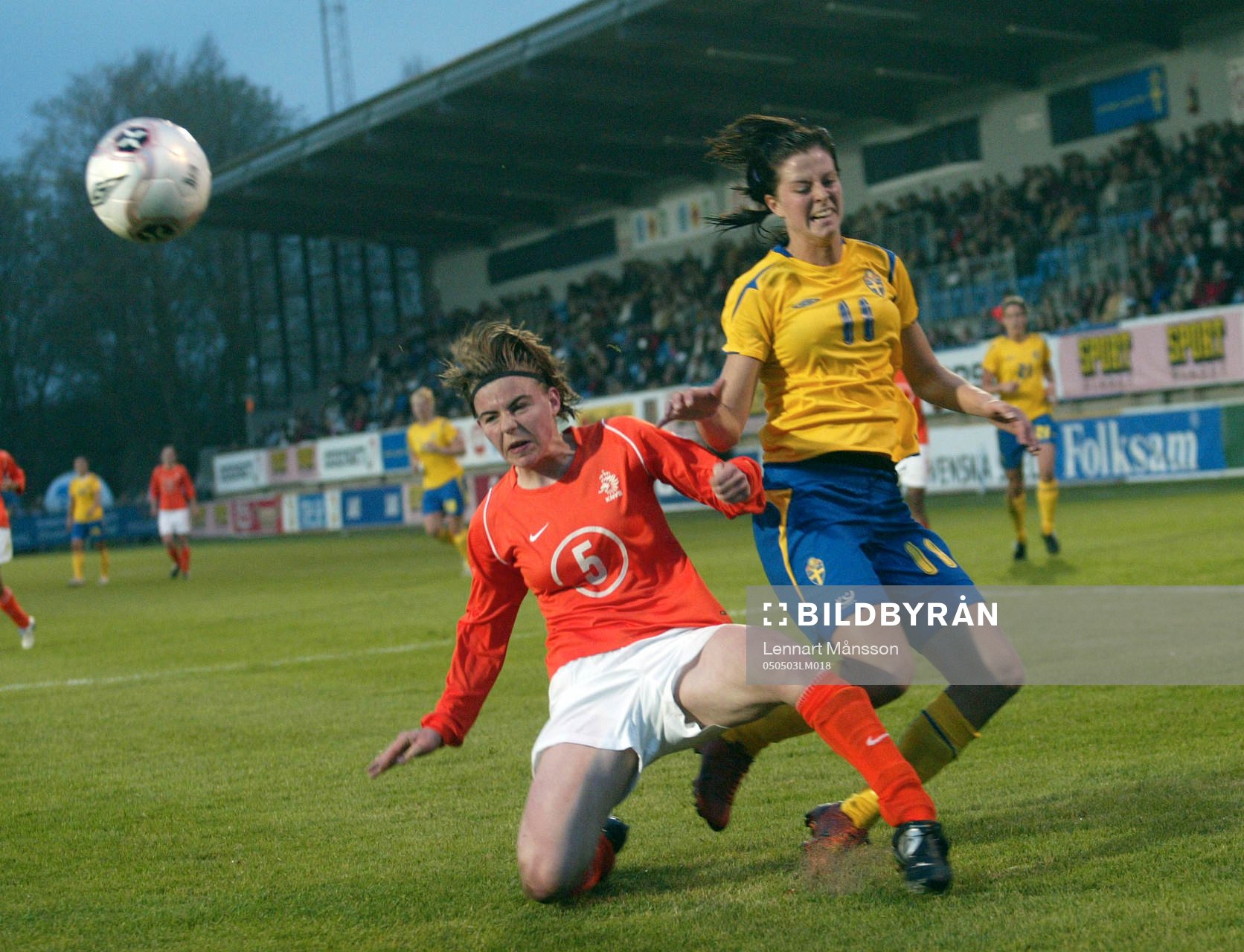 Lotta Schelin och Oetra Hogewoning