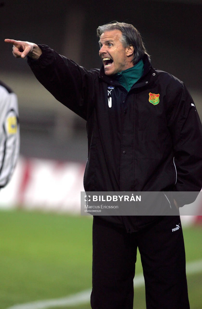 Roland Nilsson, tränare, GAIS
