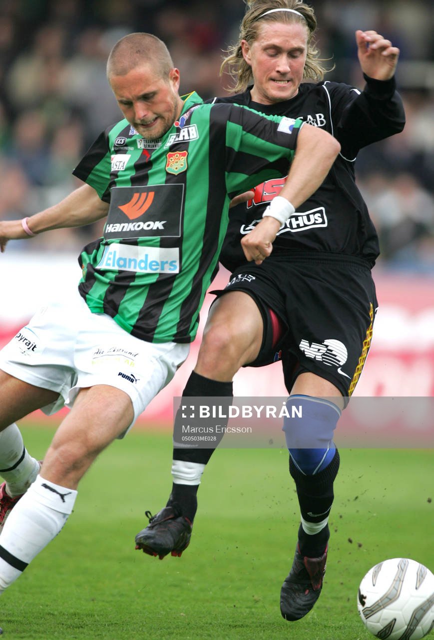 Patrik Elmander, Gais och Rickard Nilsson, Boden