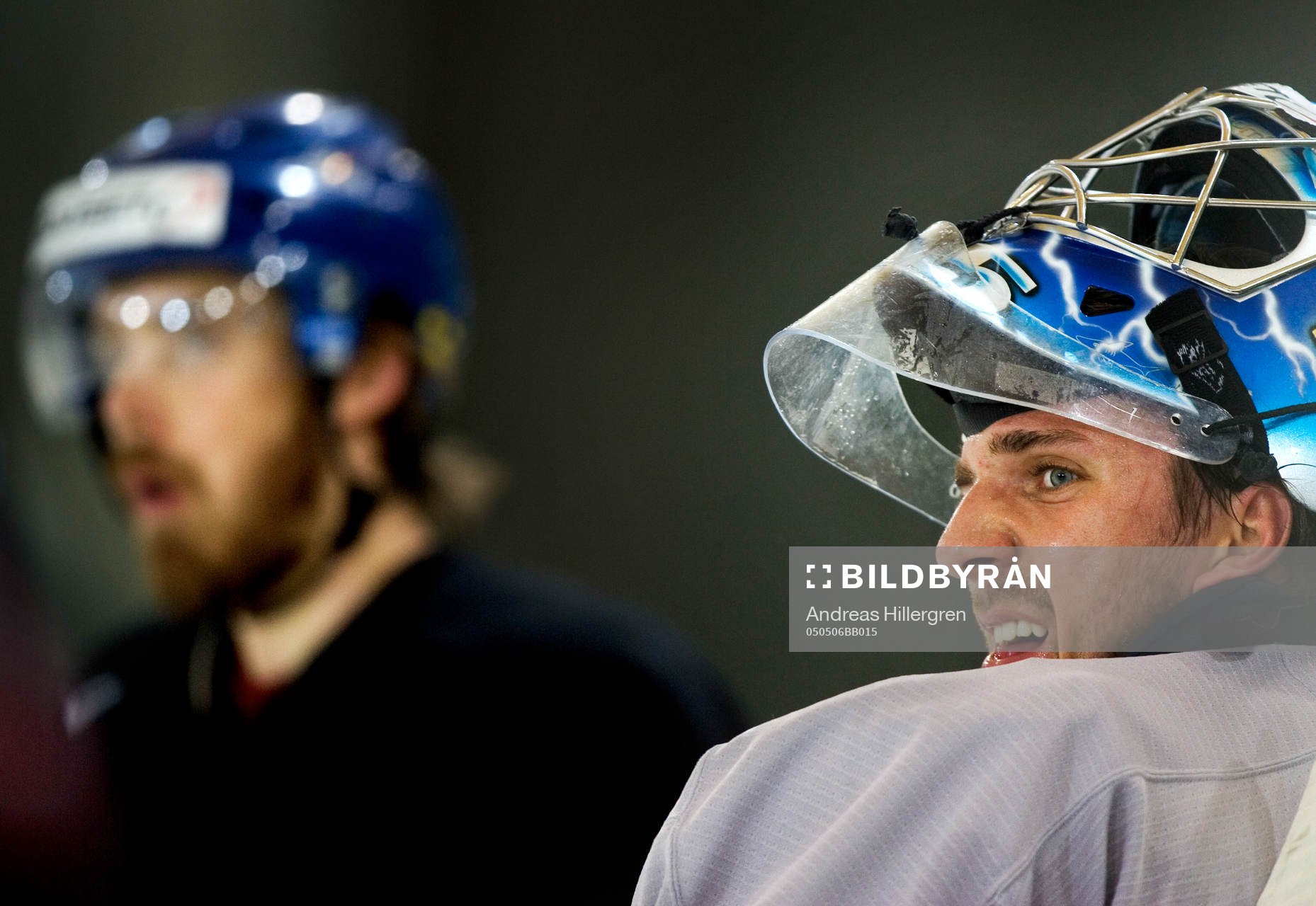 Henrik Lundqvist, målvakt och Henrik Zetterberg