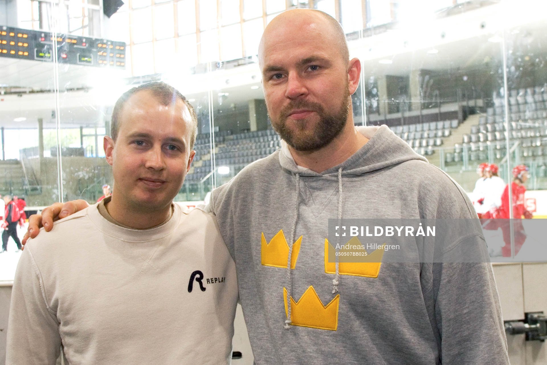 Ishockey, VM, Sverige, Svenska Spel träffar Mattias