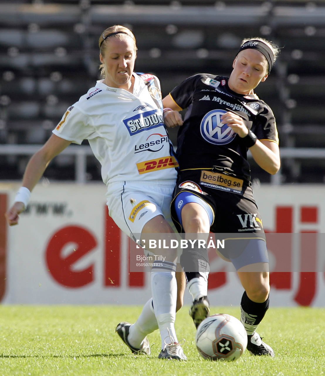 Sara Johansson, Djurgården/Älvsjö och Anna Paulsson,