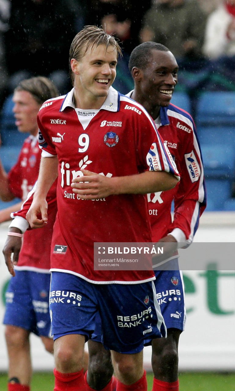 Mittfältets radarpar, Andreas Dahl och Atiba Hutchinson