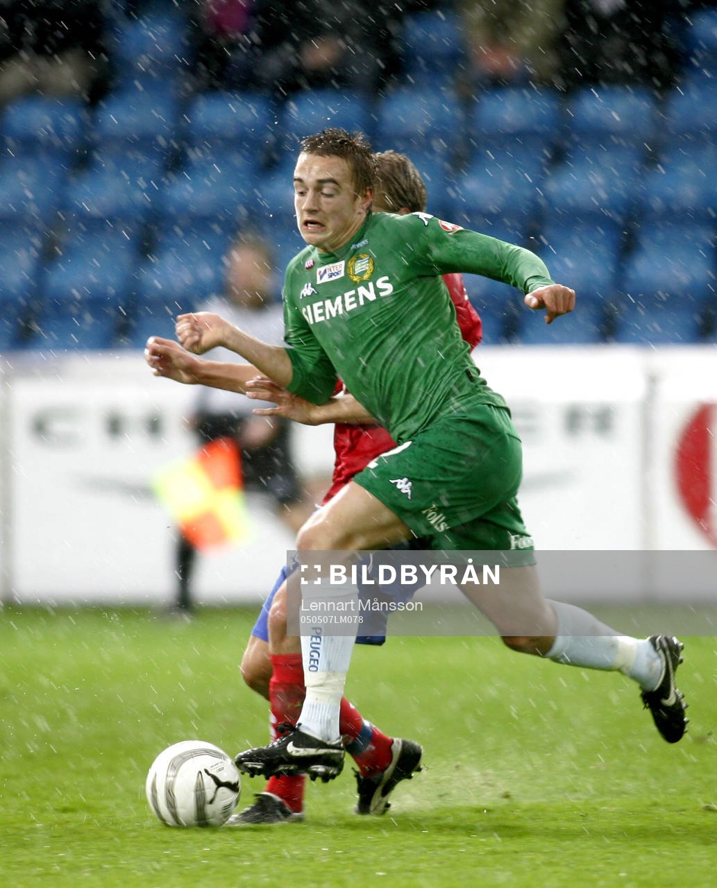 Petter Andersson håller undan