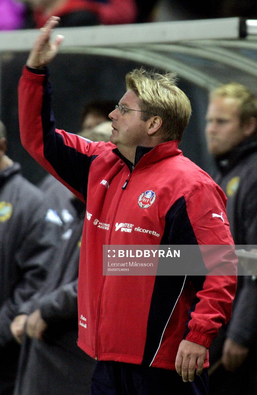 Peter Swärdh vann kampen med sin läromästare Anders