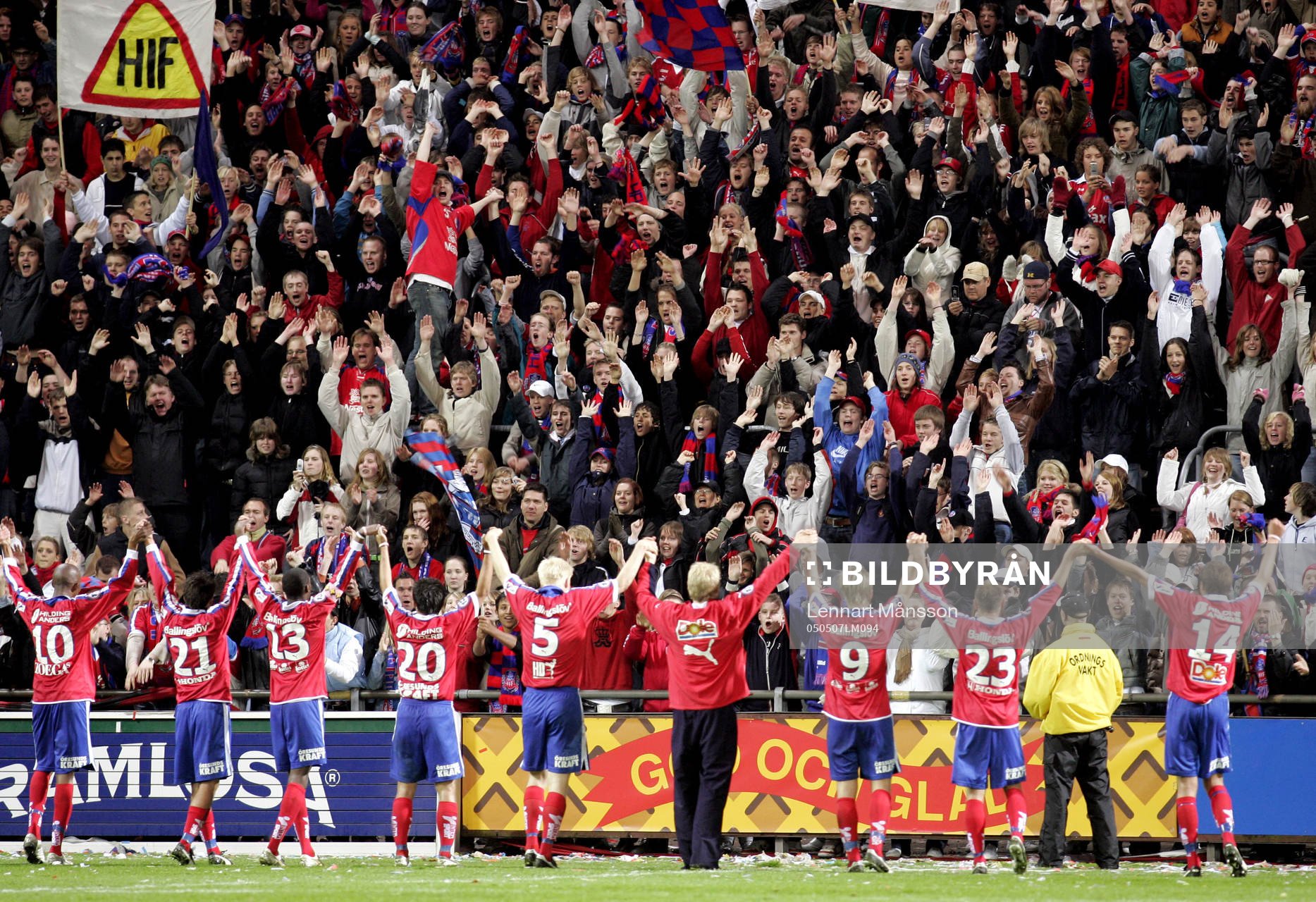 HIF tackar sin klack