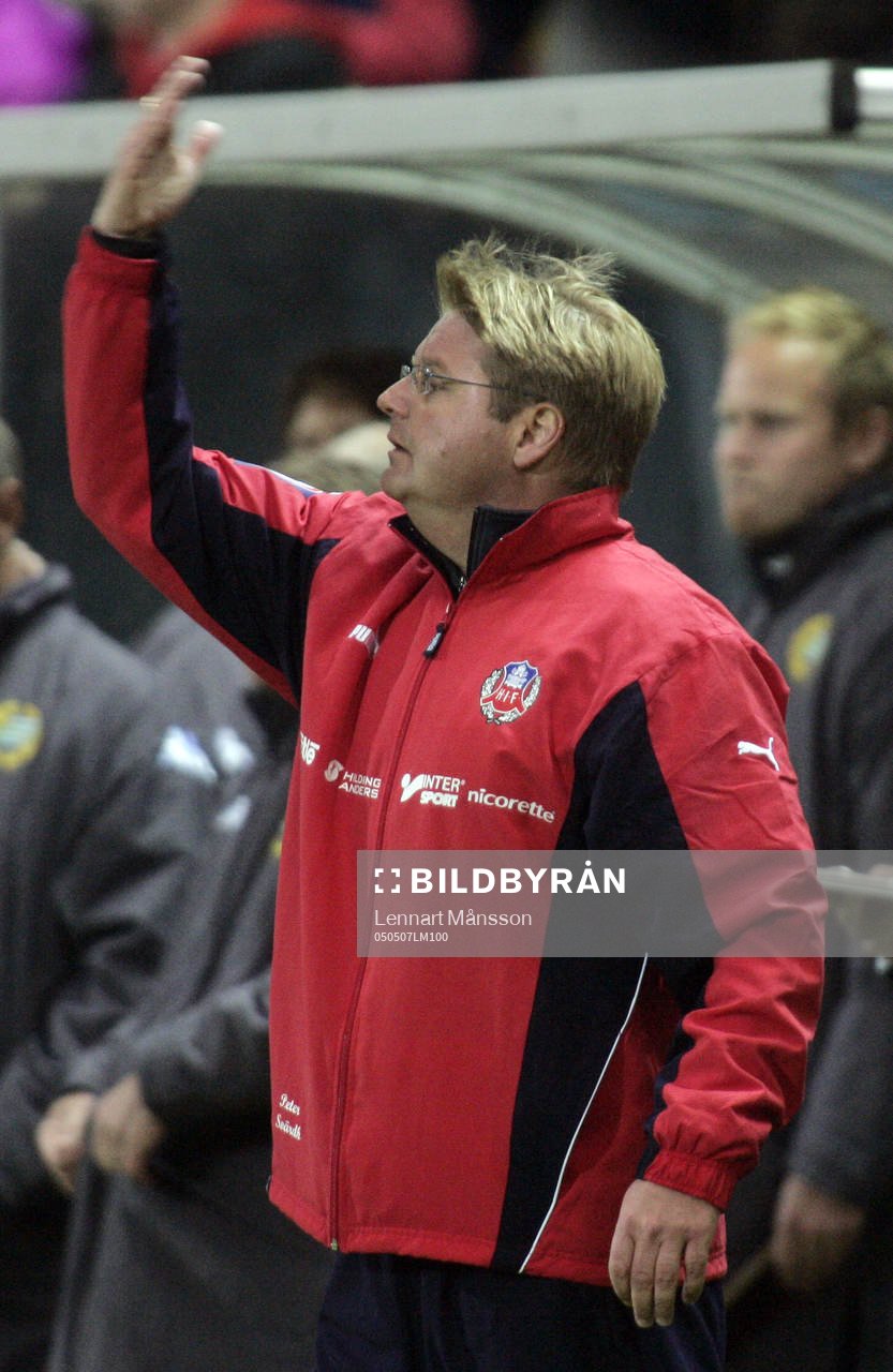 Peter Swärdh vann kampen med sin läromästare Anders