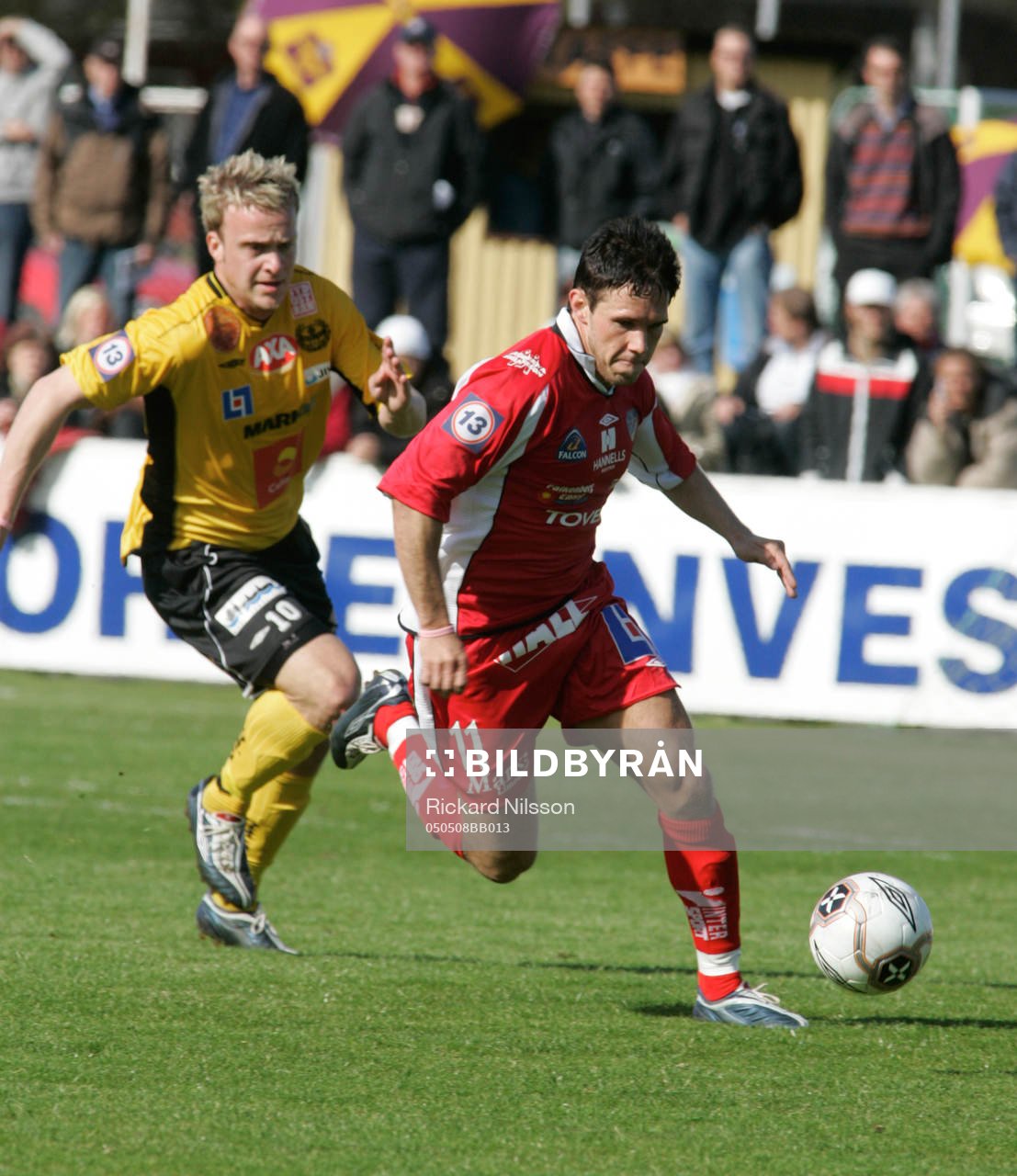 Marcus Ekenberg, Mjällby och Marthin Möller, Falkenberg