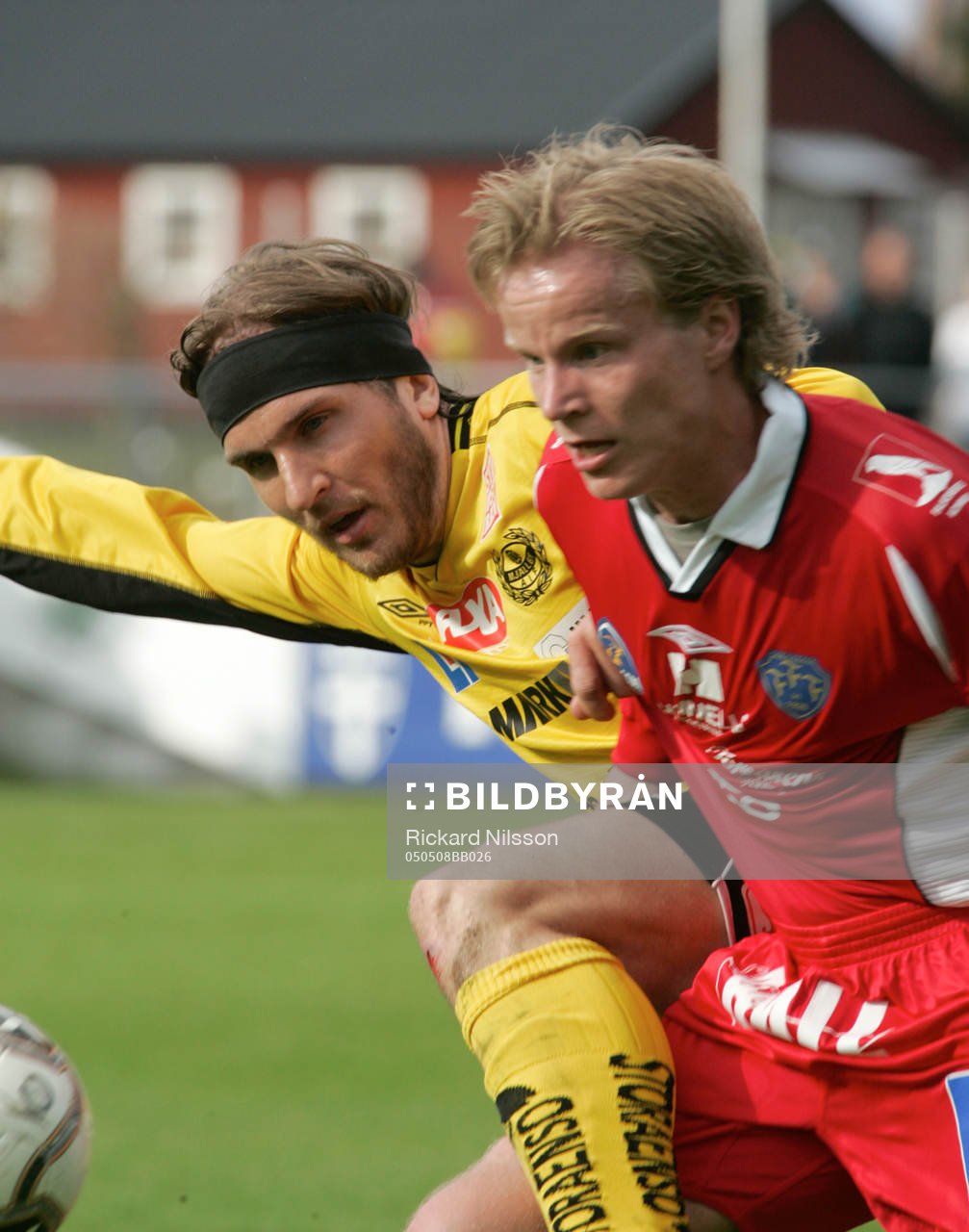 Johan Svensson, Mjällby och Ola Sandquist, Falkenberg