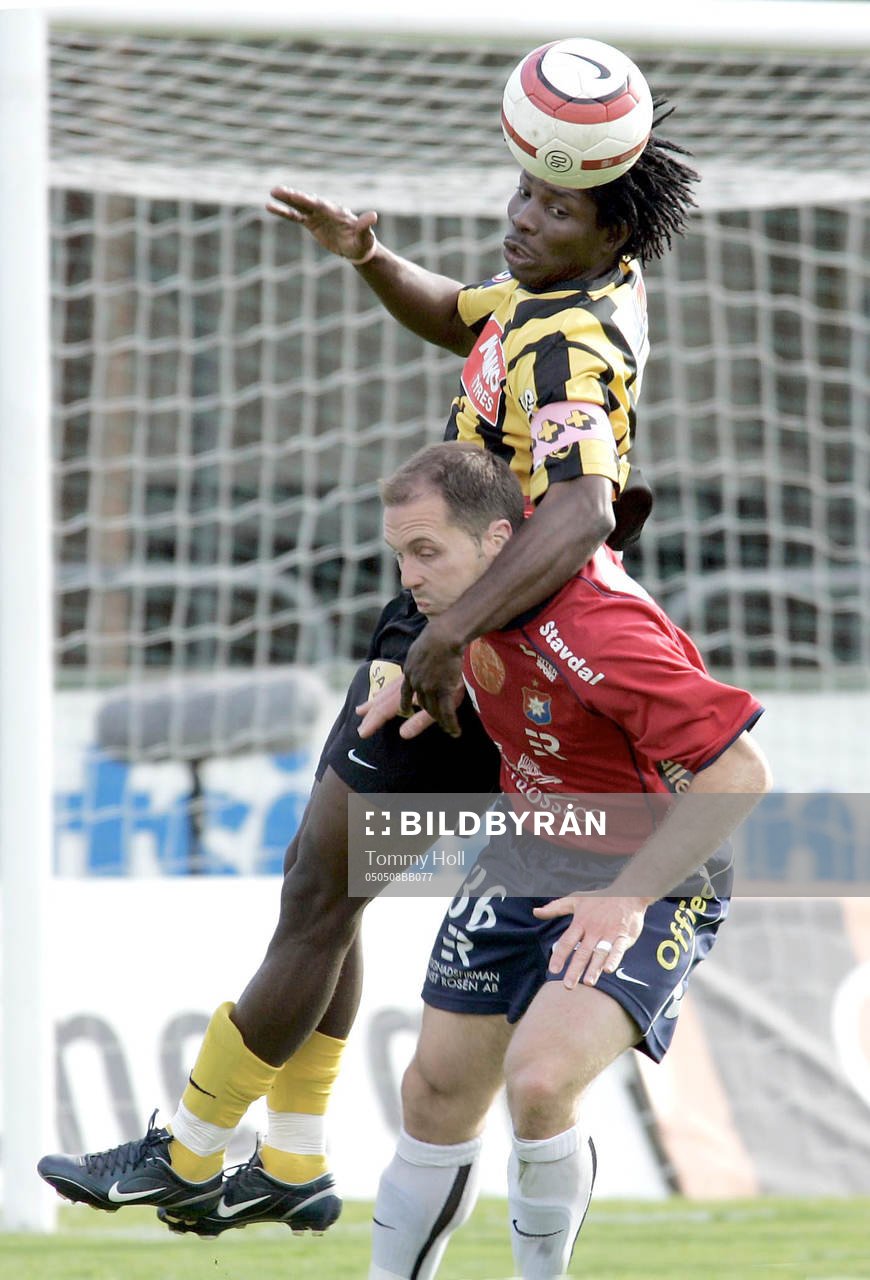 BÄSTE MAN PÅ PLAN JIMMY DIXON MOT ÖIS MAGNUS KÄLLANDER