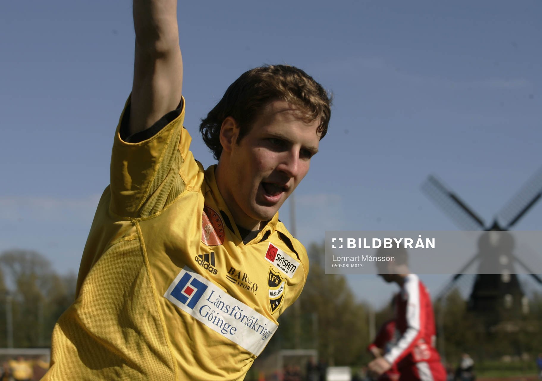 1-1, Mikael Dahlgren jubel