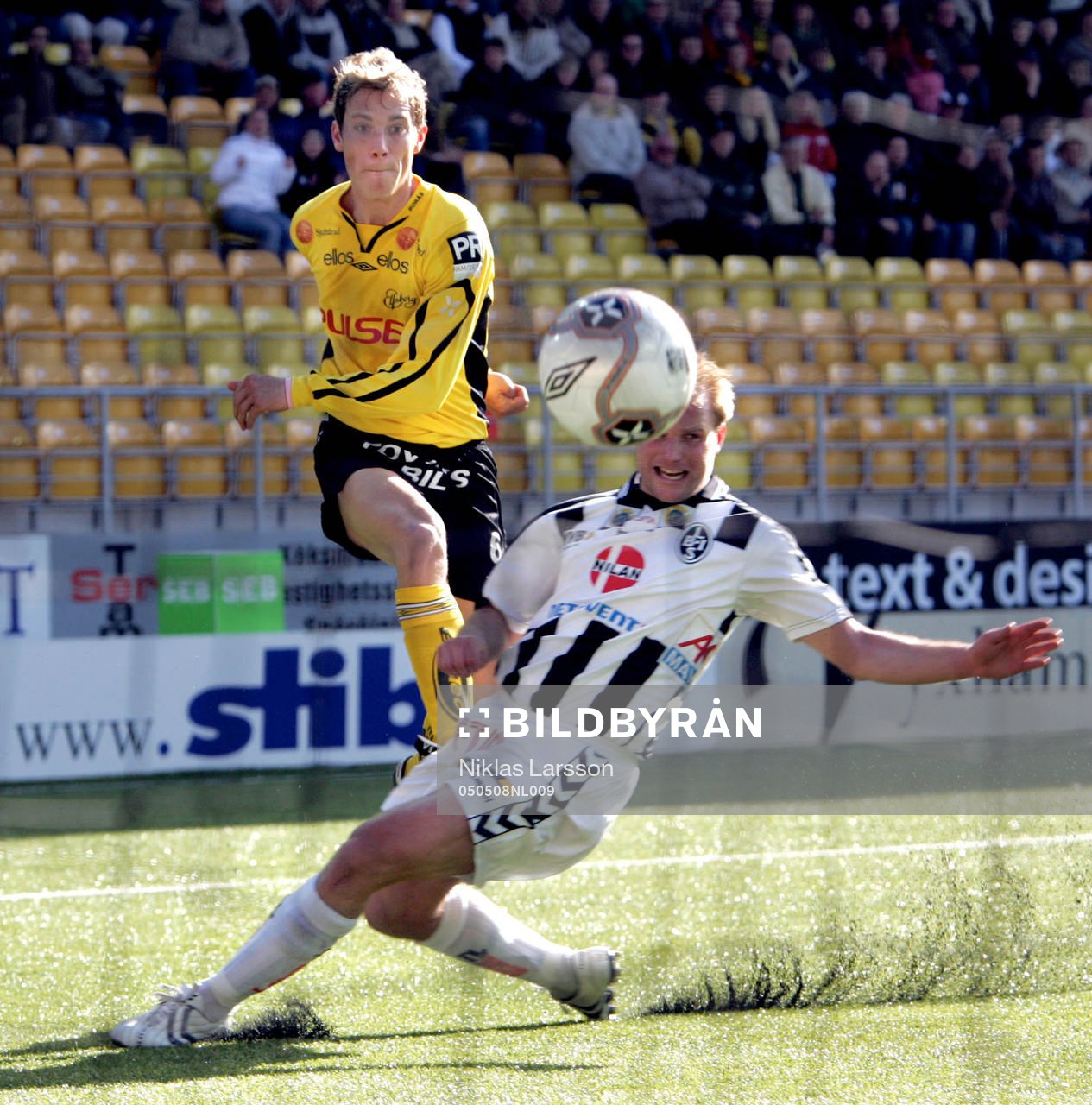 Daniel Alexandersson, Elfsborg avfyrar ett skott som