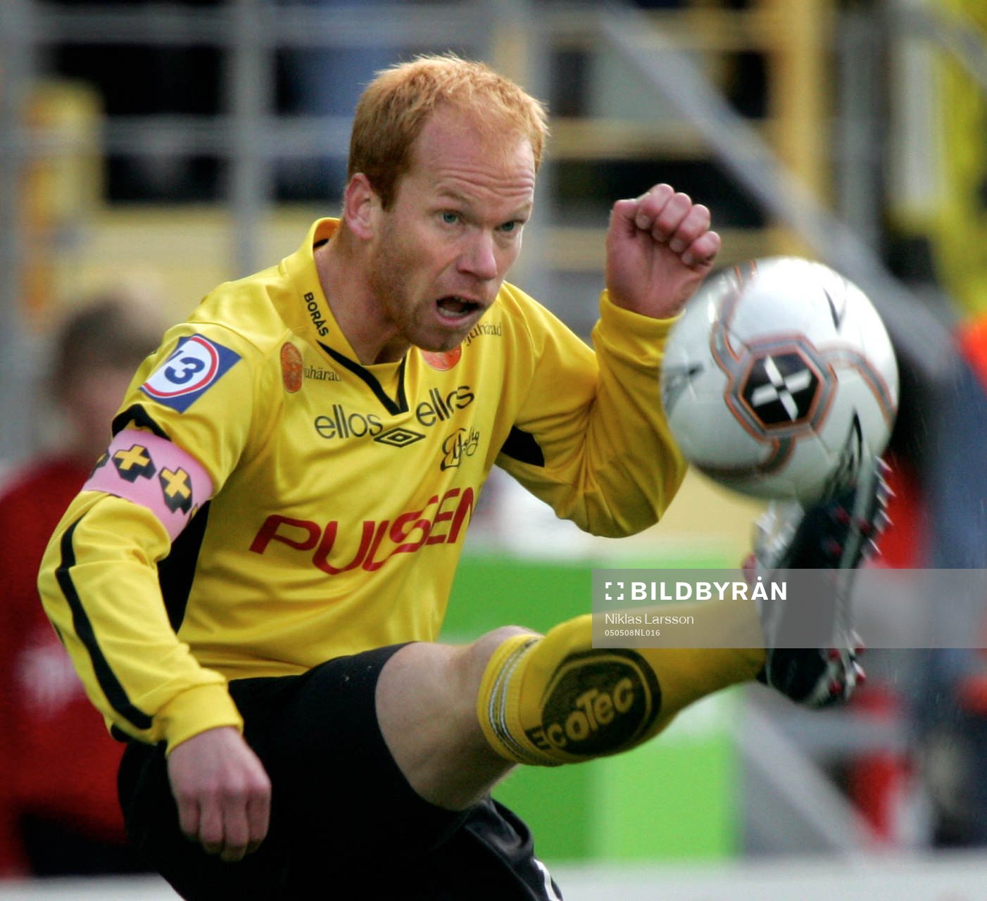 Fotboll, Allsvenskan, Elfsborg-Landskrona: Magnus Samuelsson, Elfsborg. 