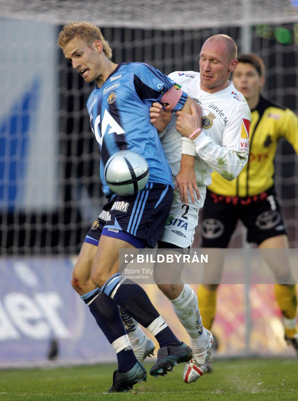 Sören Larsen, Djurgården och Thomas Hedlund, Gefle