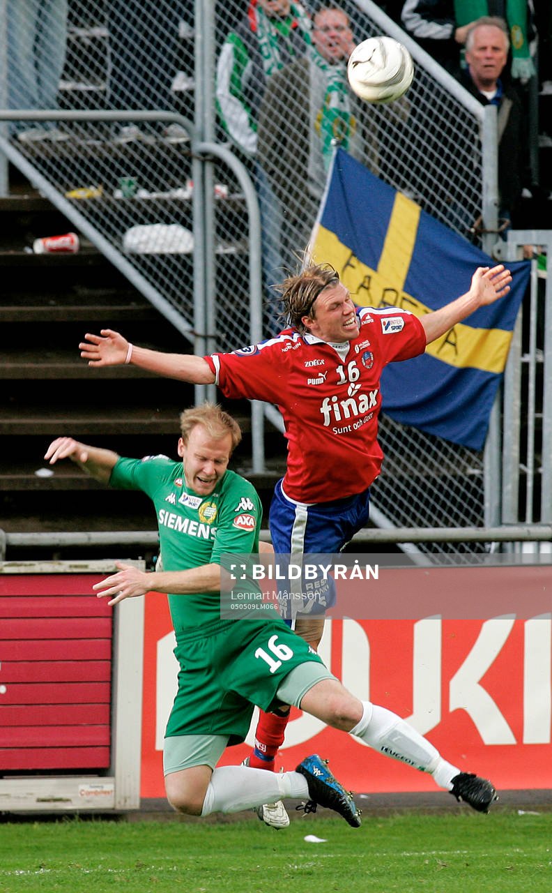 Mikael Andersson, Hammarby och Christian Järdler,